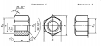 Гайка шестигранная особо высокая ГОСТ 15525-70