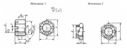 Гайка шестигранная корончатая и прорезная ГОСТ 5918-73