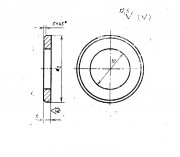 Шайба для фланцевых соединений ГОСТ 9065-75