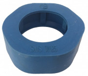 Резиновая защита гайки по DIN 11851 Синяя