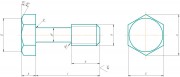 Винт с шестигранной головкой ГОСТ 10338-80 (невыпадающий)