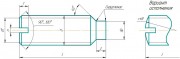 Винт установочный с цилиндрическим концом и прямым шлицем ГОСТ 1478-93